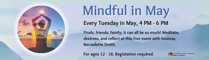 Mindful in May at the Main Library