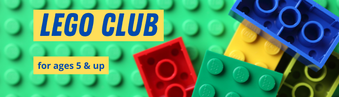 LEGO Club at the Library for Ages 5 & Up