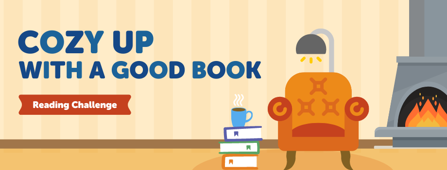 Beanstack Reading Challenge - Cozy up with a good book!
