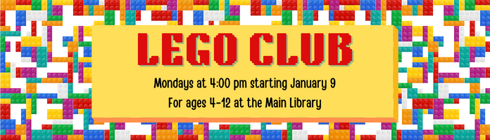 LEGO Club at the Main Library