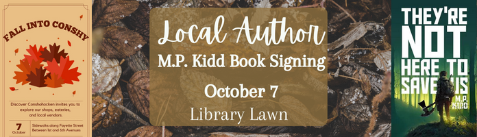 Local Author Visit & Book Signing with M.P. Kidd