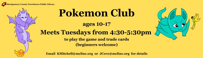 Pokemon Club-cancelled Oct. 3rd!