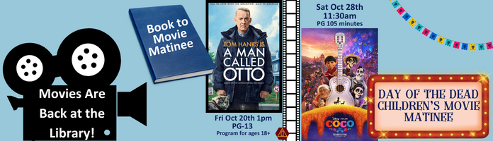 Movies are Back at the Library!