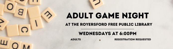Scrabble Club at the Royersford Library