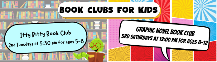 Book Clubs for Kids at the Main Library