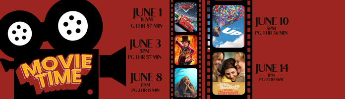 June Movie Events at Conshohocken Free Library!