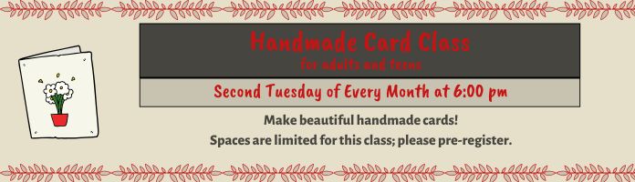 Handmade Card Class