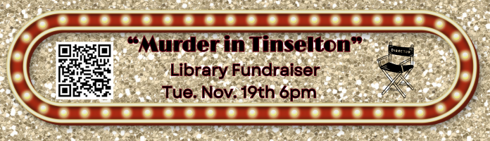 Library Murder Mystery Fundraiser!