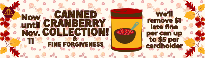 Canned Cranberry Collection & Fine Forgiveness