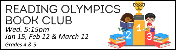 Reading Olympics Book Club!